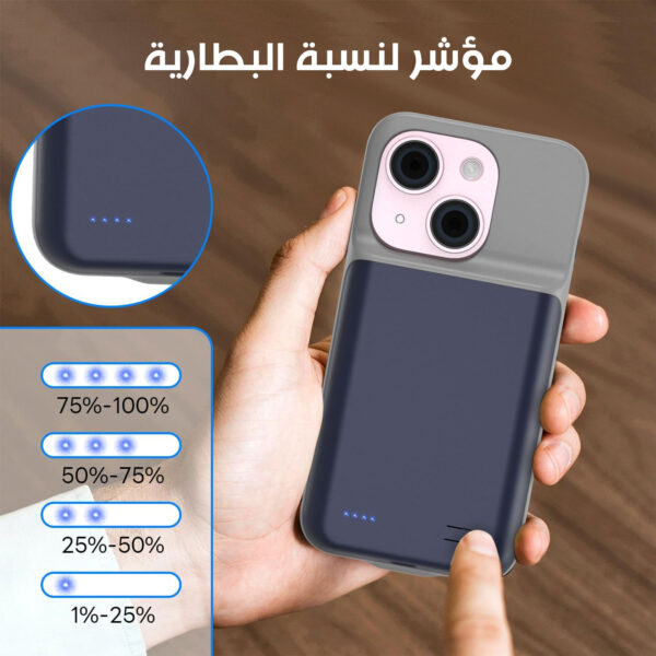 كافر جوال وباوربنك لحماية الأيفون وحل مشكلة نفاذ البطارية أيفون  13 pro - Image 4