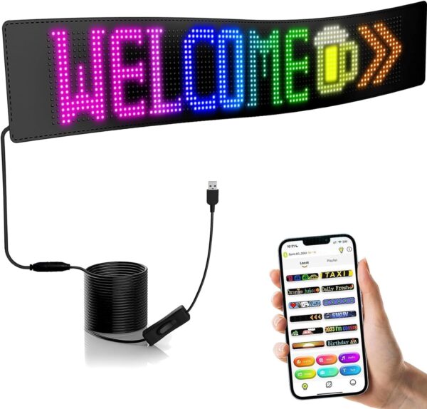 لوحة عرض LED ذكية للسيارة - Image 2