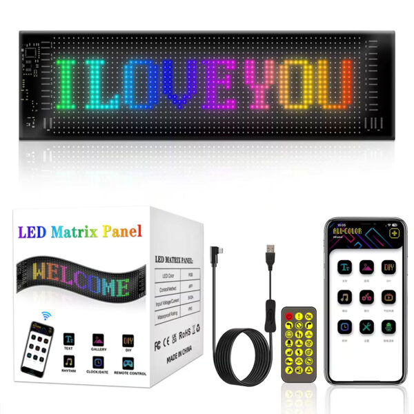 لوحة عرض LED ذكية للسيارة - Image 4